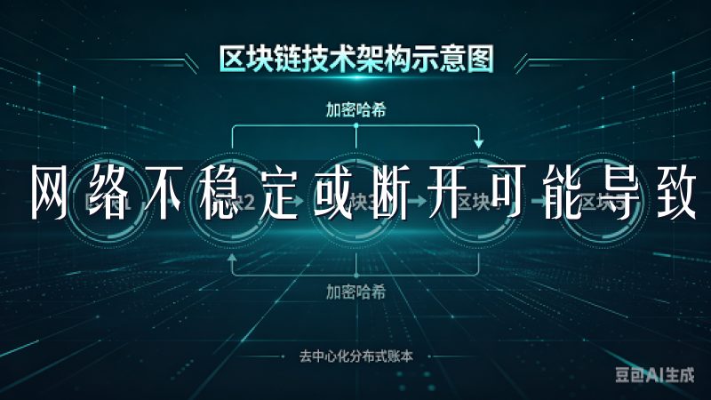 网络不稳定或断开可能导致应用无法正确连接到服务器。