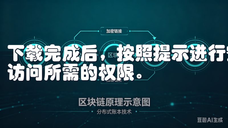 下载完成后，按照提示进行安装，确保应用程序能够正常运行并访问所需的权限。