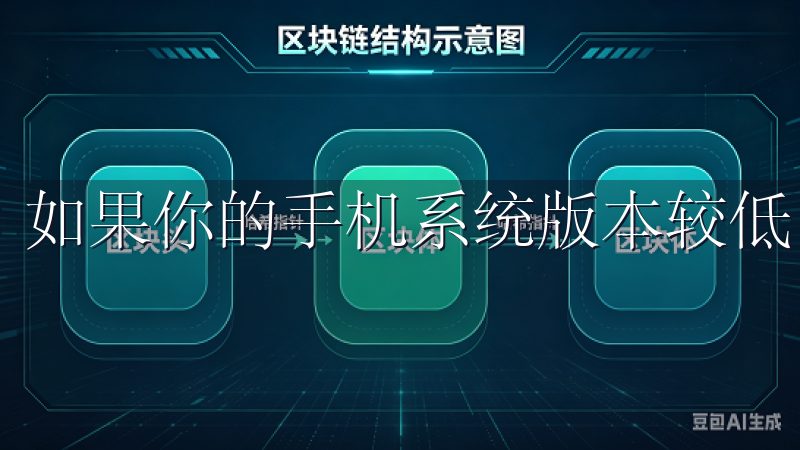 如果你的手机系统版本较低，建议先升级系统。