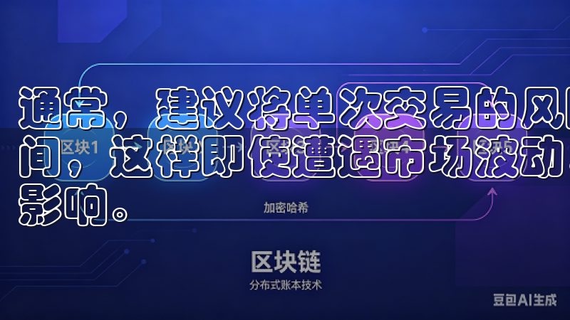 通常，建议将单次交易的风险控制在账户总资产的1%-2%之间，这样即使遭遇市场波动，你的整体投资组合也不会受到太大影响。