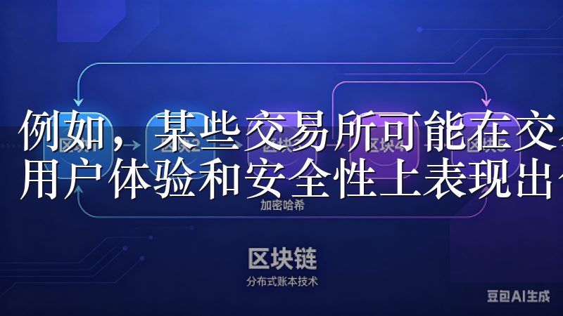 例如，某些交易所可能在交易费用上具有竞争力，而另一些则在用户体验和安全性上表现出色。