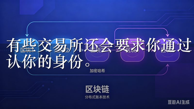 有些交易所还会要求你通过电子邮件或手机号码进行验证，以确认你的身份。