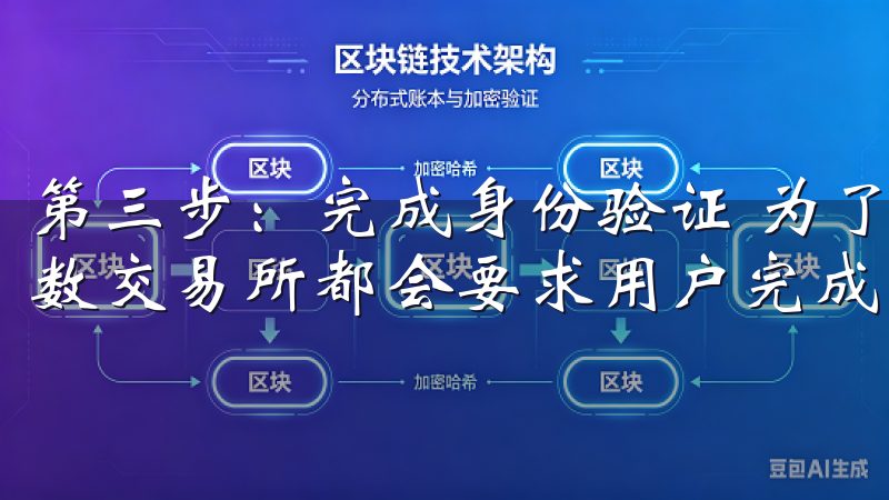 第三步：完成身份验证 为了确保平台的安全性和合规性，大多数交易所都会要求用户完成身份验证（KYC）过程。