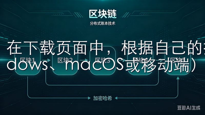 在下载页面中，根据自己的操作系统选择合适的版本（如Windows、macOS或移动端），点击下载链接。