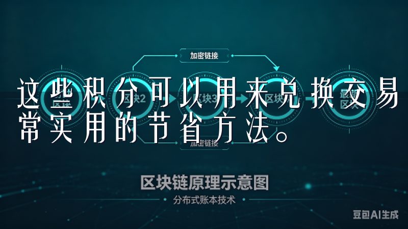 这些积分可以用来兑换交易手续费的减免，这对我来说是一个非常实用的节省方法。