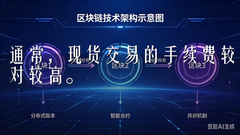 通常，现货交易的手续费较低，但期货和衍生品的手续费可能相对较高。
