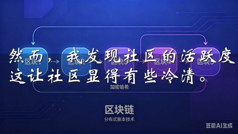 然而，我发现社区的活跃度并不高，很多帖子长时间无人回复，这让社区显得有些冷清。