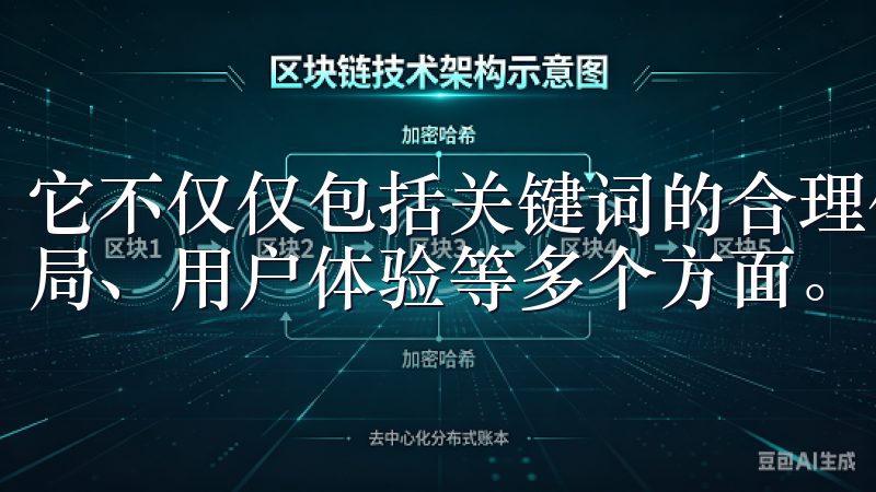 它不仅仅包括关键词的合理使用，还涵盖了内容的质量、页面布局、用户体验等多个方面。