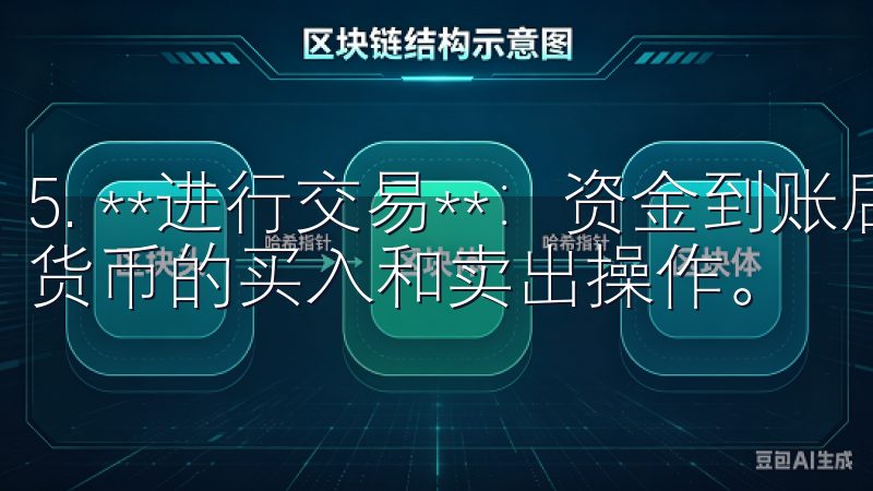 5. **进行交易**：资金到账后，您就可以开始进行虚拟货币的买入和卖出操作。