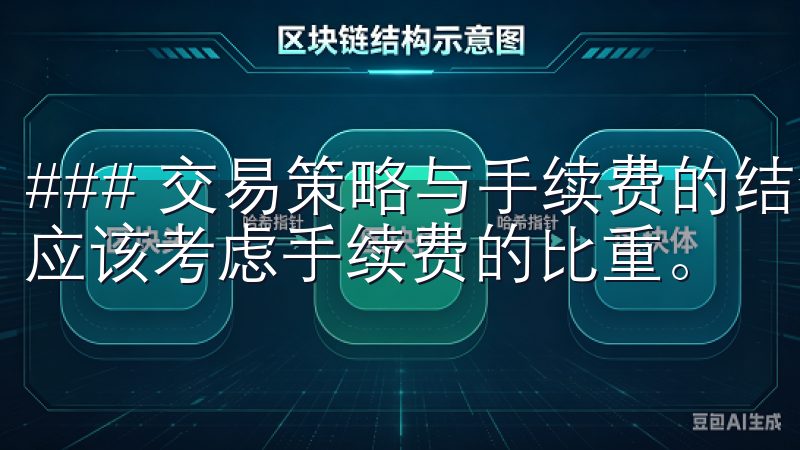 ### 交易策略与手续费的结合 在制定交易策略时，投资者应该考虑手续费的比重。
