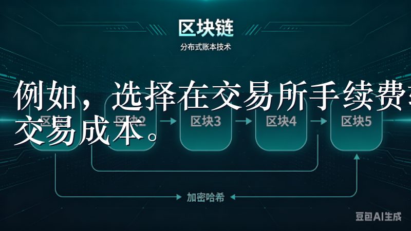 例如，选择在交易所手续费较低的时段进行交易，能够有效降低交易成本。
