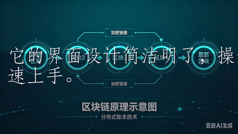 它的界面设计简洁明了，操作起来非常方便，即使是新手也能迅速上手。