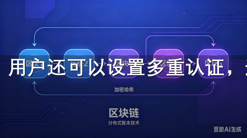 用户还可以设置多重认证，进一步提升账户的安全性。