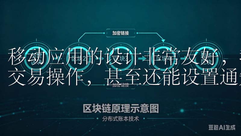 移动应用的设计非常友好，我可以随时随地查看市场行情、进行交易操作，甚至还能设置通知提醒我关注的币种价格变动。