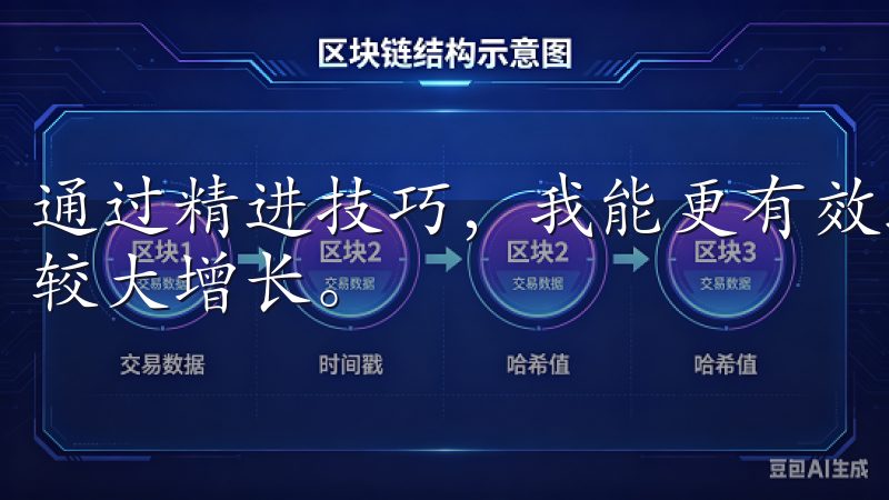 通过精进技巧，我能更有效地捕捉到市场机会，从而实现财富的较大增长。