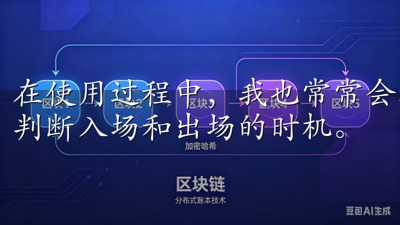 在使用过程中，我也常常会利用分析工具进行技术分析，帮助我判断入场和出场的时机。