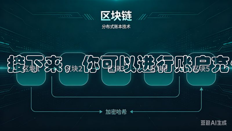 接下来，你可以进行账户充值。