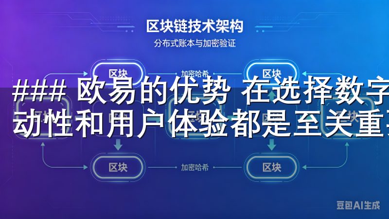 ### 欧易的优势 在选择数字资产交易平台时，安全性、流动性和用户体验都是至关重要的考量因素。