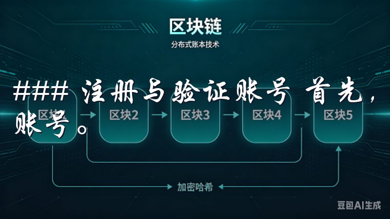 ### 注册与验证账号 首先，你需要在APP中注册一个新账号。