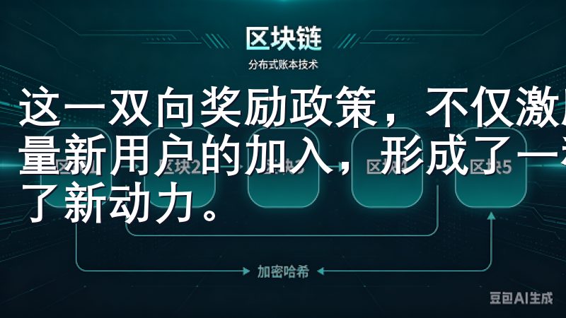 这一双向奖励政策，不仅激励了老用户的主动参与，也吸引了大量新用户的加入，形成了一种良性循环，从而为交易所发展注入了新动力。