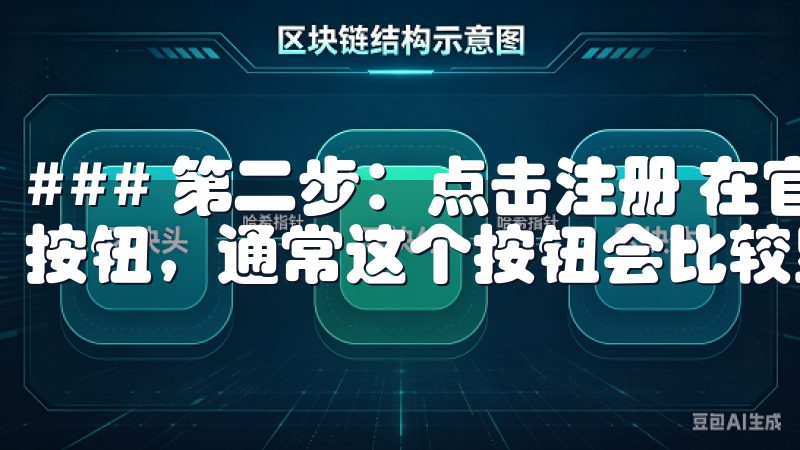 ### 第二步：点击注册 在官网首页，找到并点击“注册”按钮，通常这个按钮会比较显眼，位于页面的右上角。