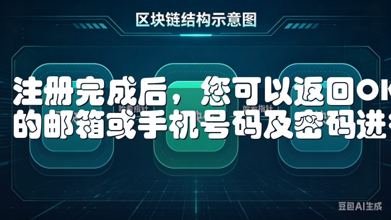 注册完成后，您可以返回OK交易所官网，通过输入注册时使用的邮箱或手机号码及密码进行登录。