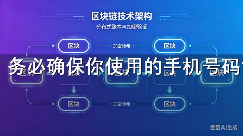 务必确保你使用的手机号码能够收到短信，保持手机畅通。