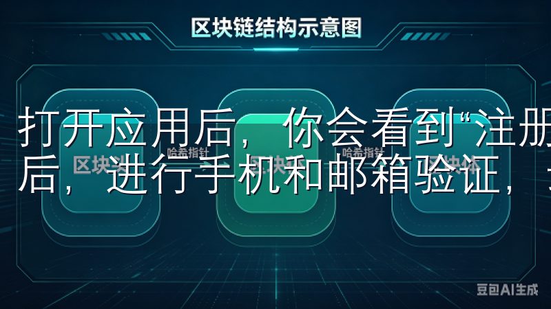 打开应用后，你会看到“注册”按钮，按照提示填写必要的信息后，进行手机和邮箱验证，最后设置可用于登录的密码。