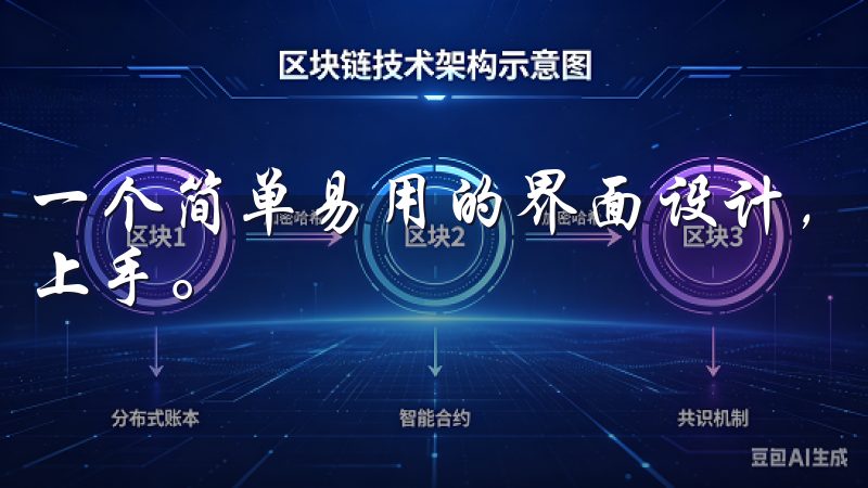 一个简单易用的界面设计，结合强大的功能，使得用户可以轻松上手。