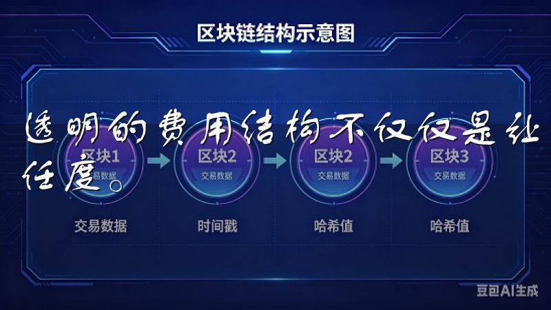透明的费用结构不仅仅是让用户安心，更是增强了整体交易的信任度。