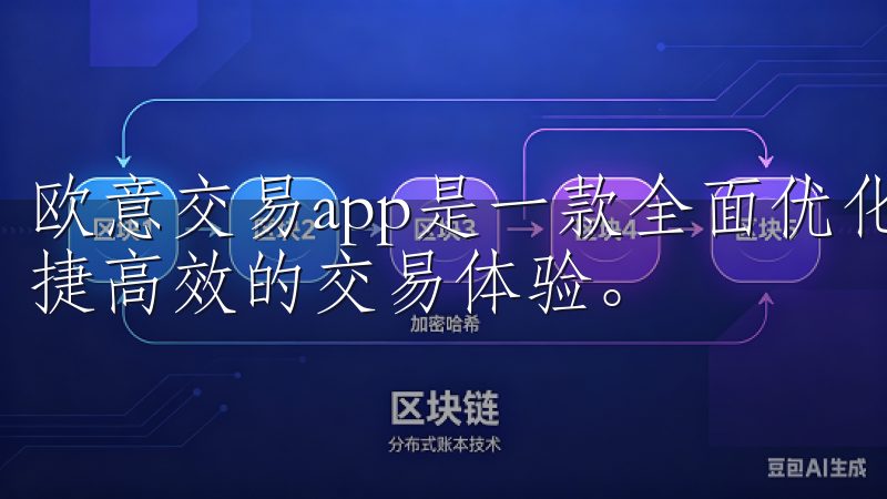 欧意交易app是一款全面优化的交易工具，专为投资者提供便捷高效的交易体验。
