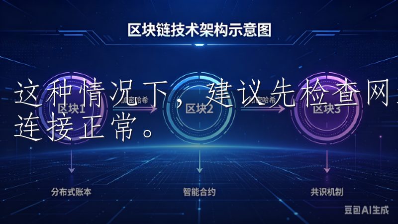 这种情况下，建议先检查网络连接，确保Wi-Fi或移动数据连接正常。