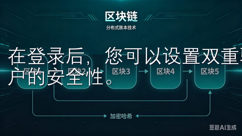 在登录后，您可以设置双重验证等更高级的安全措施，以增强账户的安全性。