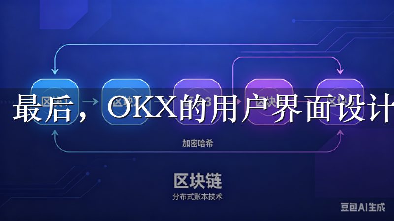 最后，OKX的用户界面设计非常友好，操作简洁明了。