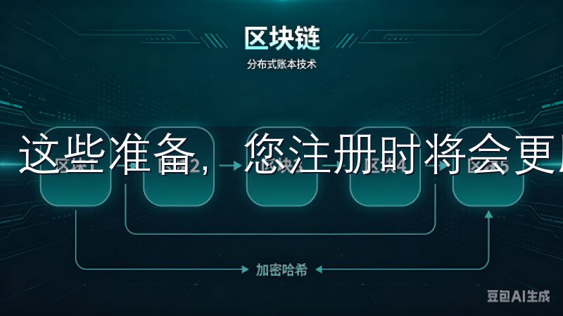这些准备，您注册时将会更顺利，避免常见问题。
