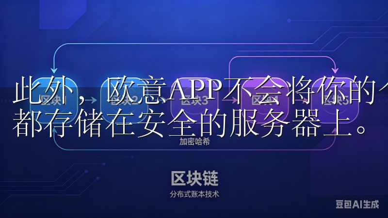 此外，欧意APP不会将你的个人信息泄露给第三方，所有数据都存储在安全的服务器上。