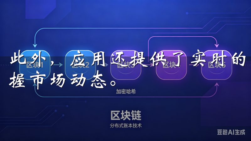 此外，应用还提供了实时的市场行情和新闻更新，帮助我随时掌握市场动态。