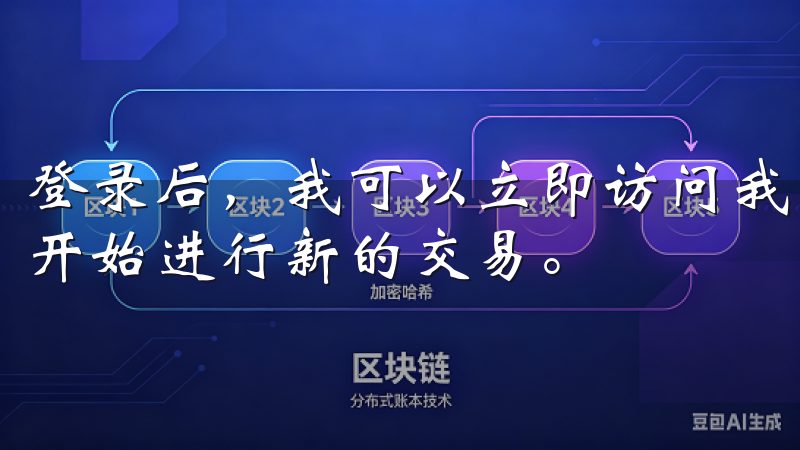 登录后，我可以立即访问我的资产概览，查看我的交易历史，并开始进行新的交易。