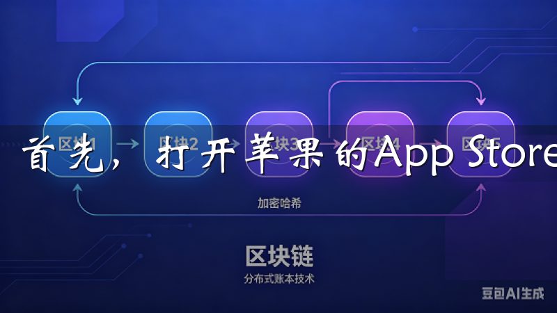 首先，打开苹果的App Store，搜索“OKX”。
