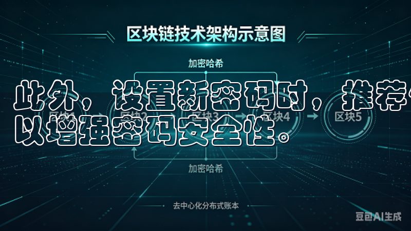 此外，设置新密码时，推荐使用字母、数字与特殊字符的组合，以增强密码安全性。
