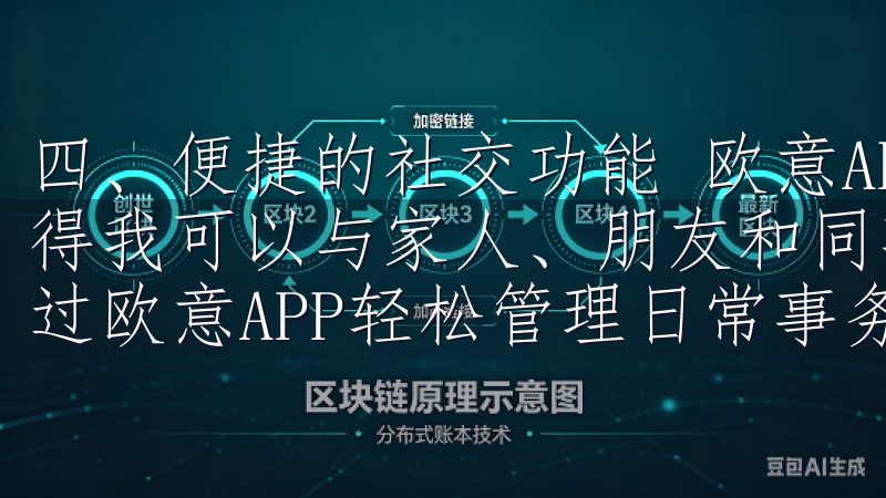 四、便捷的社交功能 欧意APP也提供了便捷的社交功能，使得我可以与家人、朋友和同事分享日程安排和待办事项用户可通过欧意APP轻松管理日常事务，享受安全稳定的网络体验。