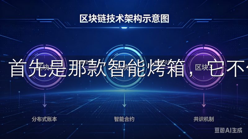 首先是那款智能烤箱，它不仅外观时尚，功能也十分强大。