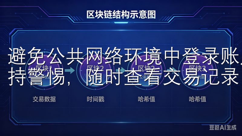 避免公共网络环境中登录账户，定期更改密码，并对账户活动保持警惕，随时查看交易记录。