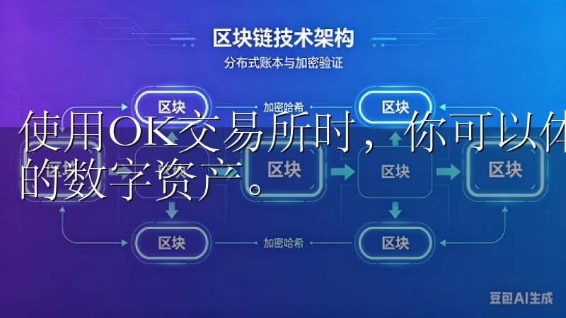 使用OK交易所时，你可以体验其简洁易用的界面，轻松管理你的数字资产。