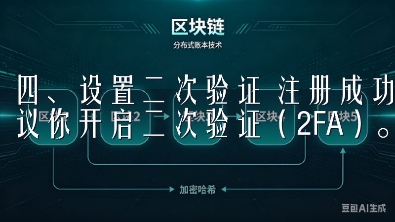 四、设置二次验证 注册成功后，进一步提高账号的安全性，建议你开启二次验证（2FA）。