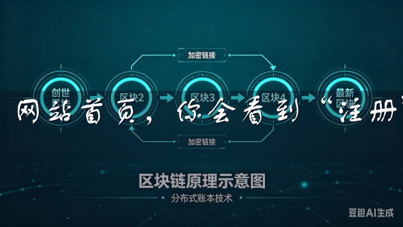 网站首页，你会看到“注册”按钮，点击它开始注册过程。