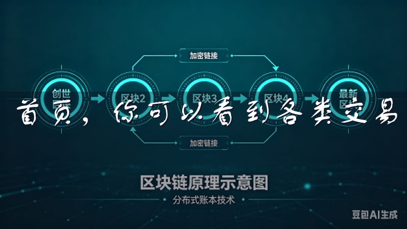 首页，你可以看到各类交易对和市场行情。