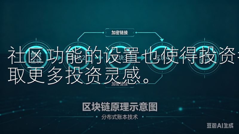社区功能的设置也使得投资者可以与其他用户实时交流经验，获取更多投资灵感。