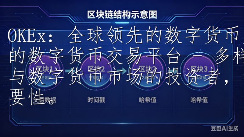 OKEx：全球领先的数字货币交易平台 OKEx：全球领先的数字货币交易平台 - 多样化的交易选择 作为一个积极参与数字货币市场的投资者，我深知选择一个可靠的交易平台的重要性。