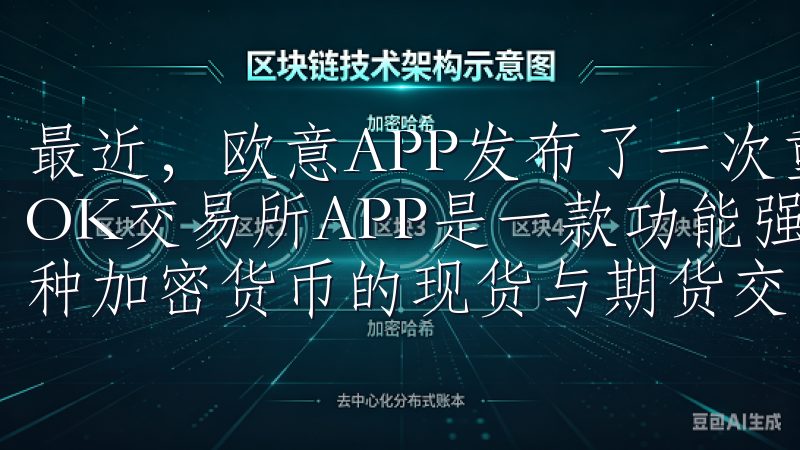 最近，欧意APP发布了一次重大更新，以更好的满足用户需求OK交易所APP是一款功能强大的数字货币交易平台，支持多种加密货币的现货与期货交易，提供安全稳定的交易环境。